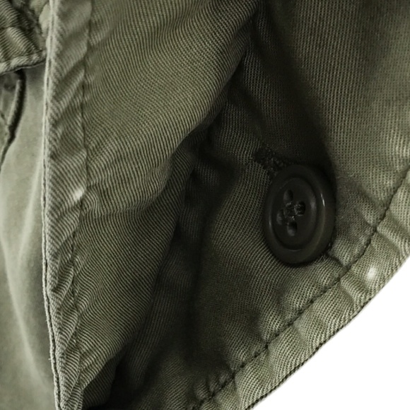 Buffalo David Button Med Green Sleeveless Shirt - Picture 8 of 8